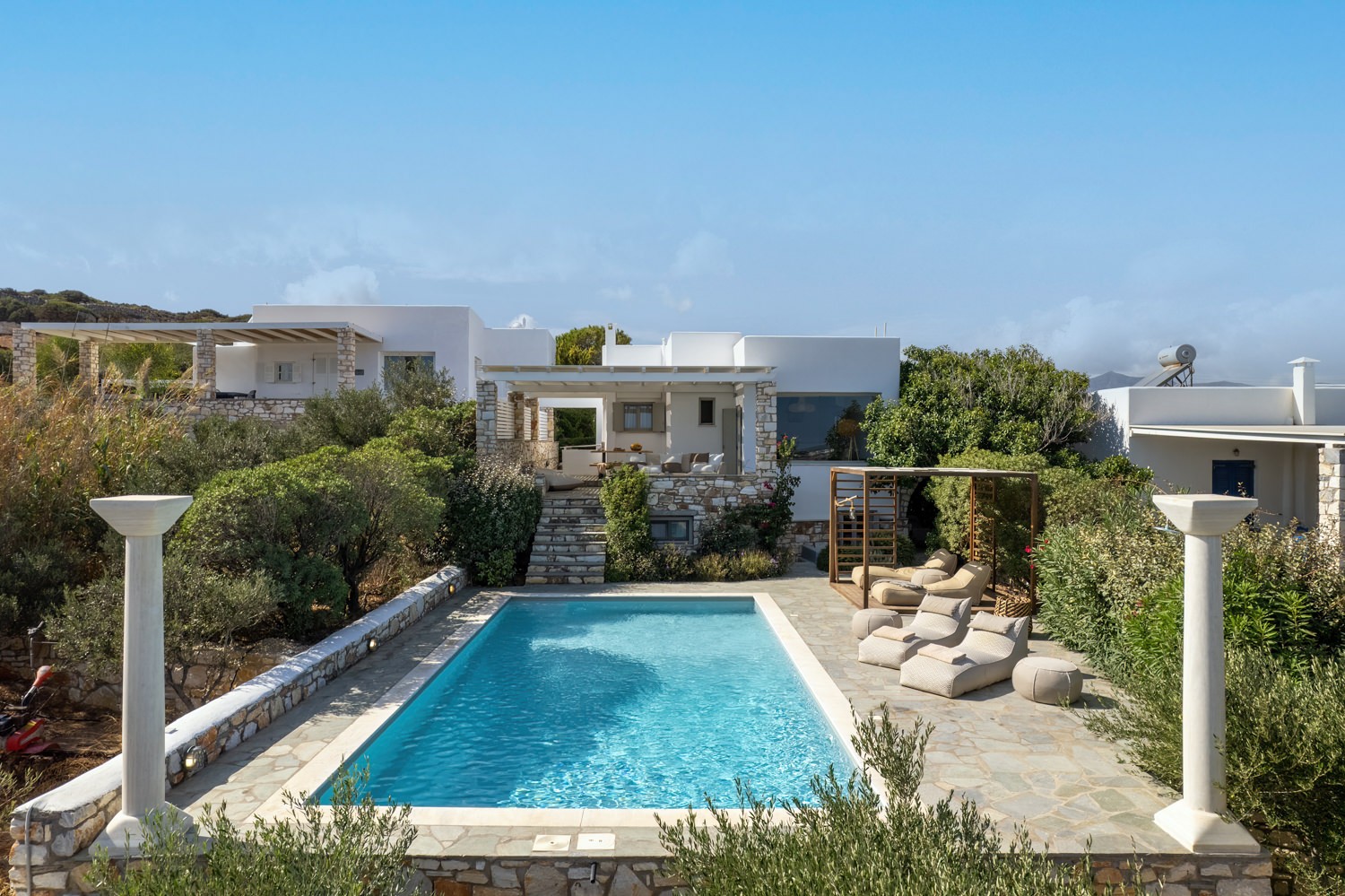 Amalgam Homes Zefyros villa, Paros island: image interior gallery