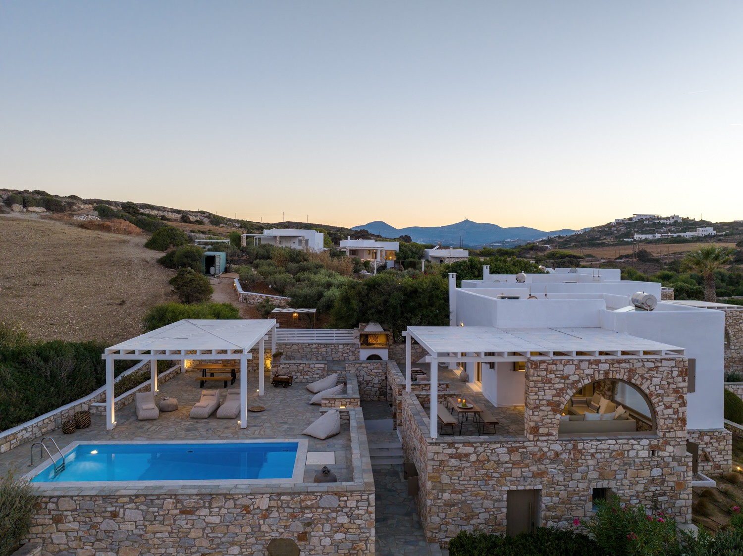 Amalgam Homes Almyra villa, Paros island: image interior gallery