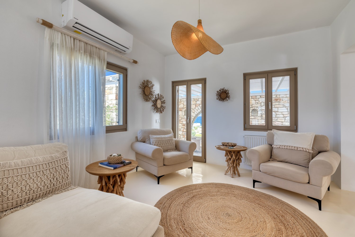 Amalgam Homes Aiolos villa, Paros island: image interior gallery