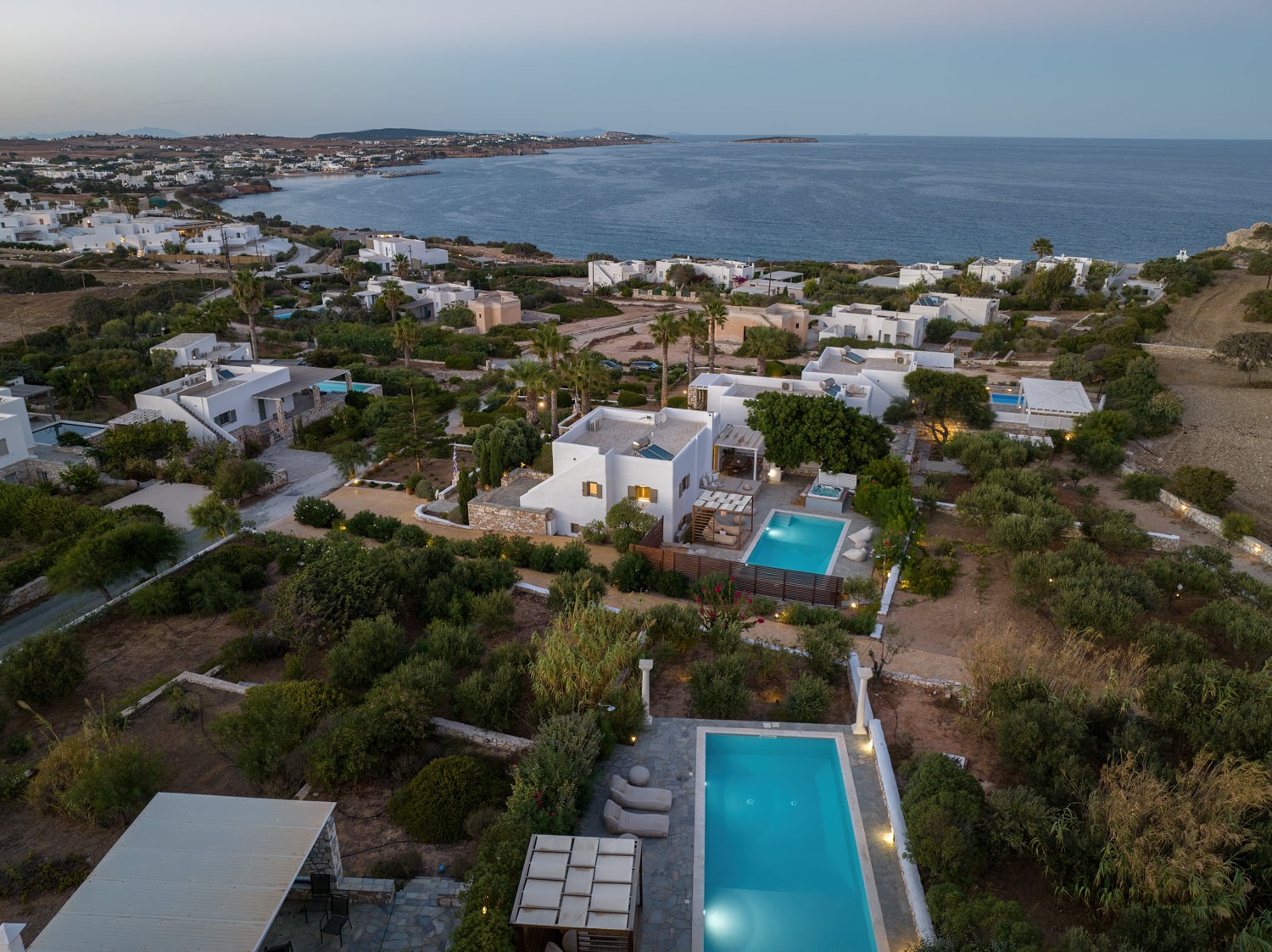 Amalgam Homes Zefyros villa, Paros island: image interior gallery