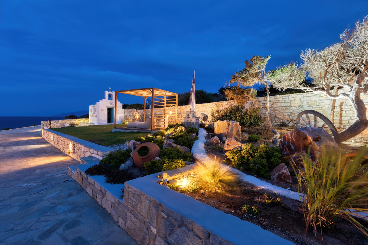 Amalgam Homes Agia Thalassa villa, Paros island: image interior gallery