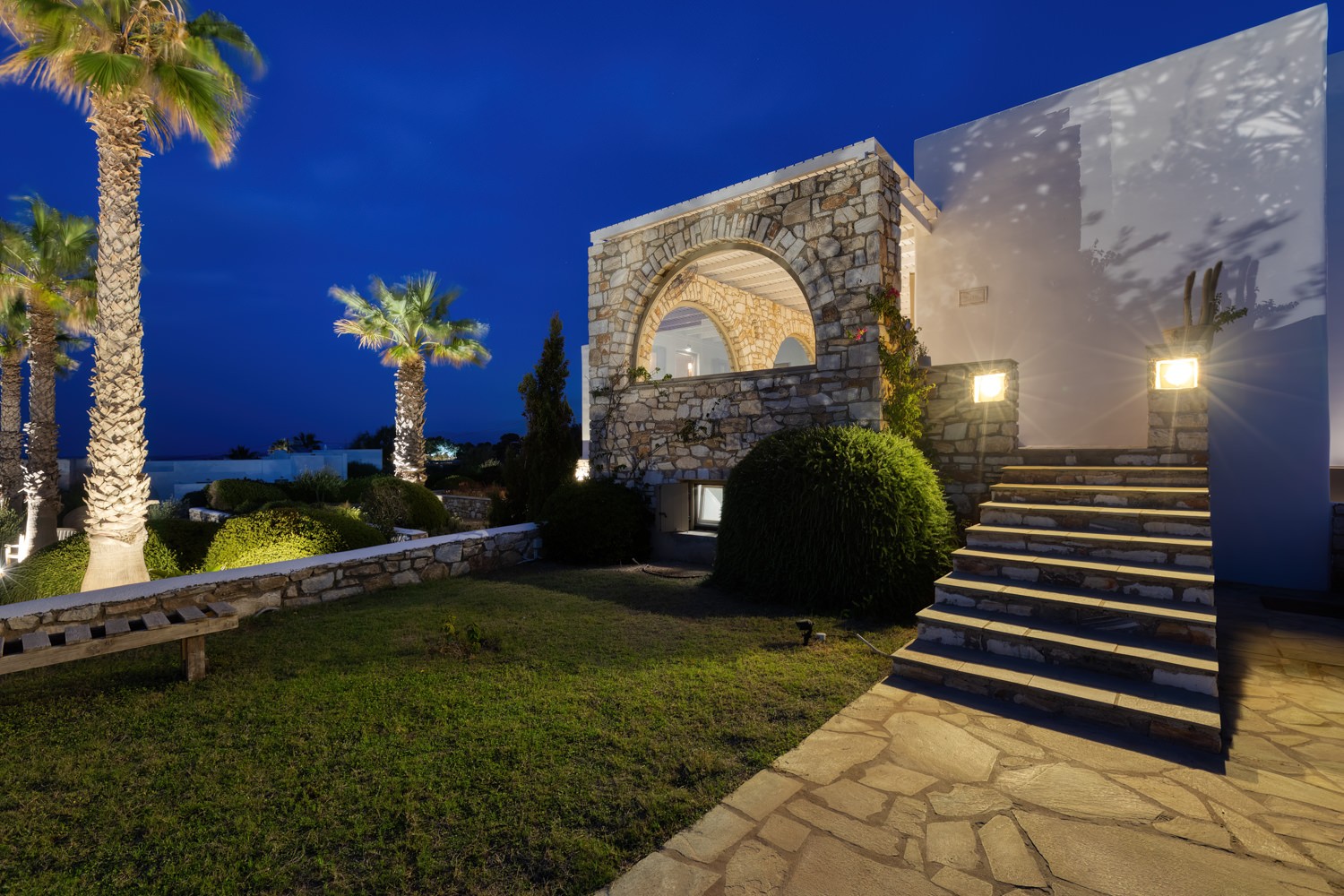 Amalgam Homes Avra villa, Paros island: image interior gallery