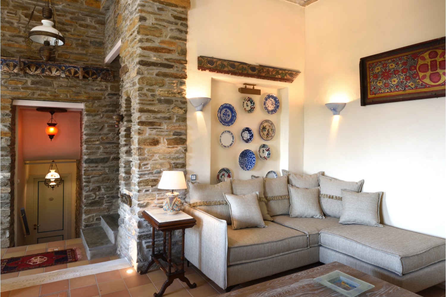 Amalgam Homes Kato Spiti villa, Tinos island: image interior gallery